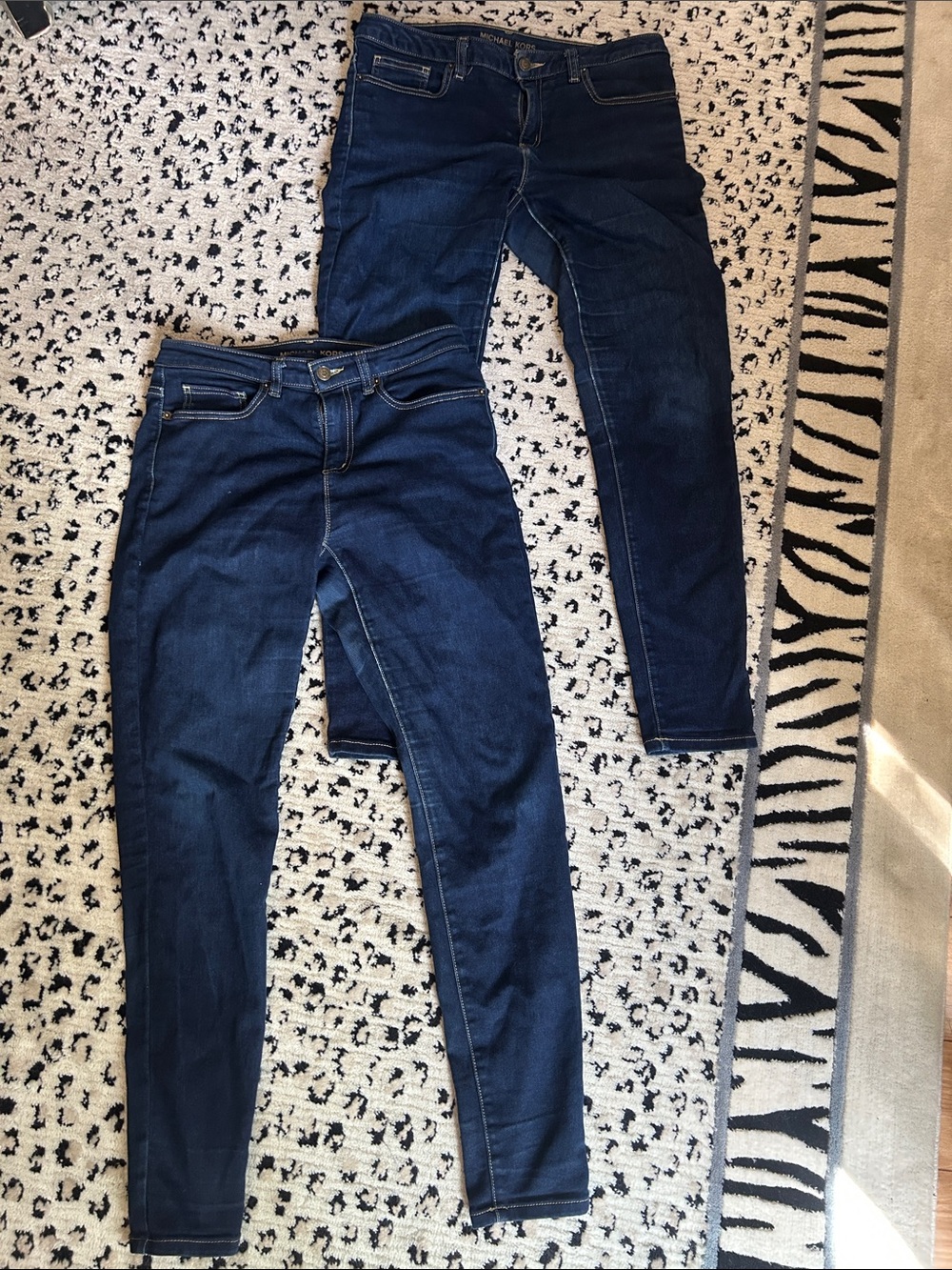 Lot of two Dark Blue Slim Fit Jeans